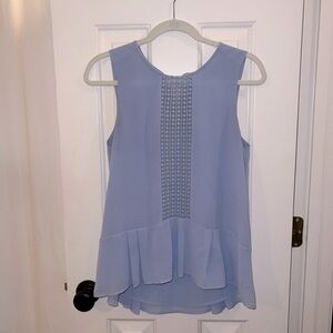 Naked Zebra light purple intricate tank